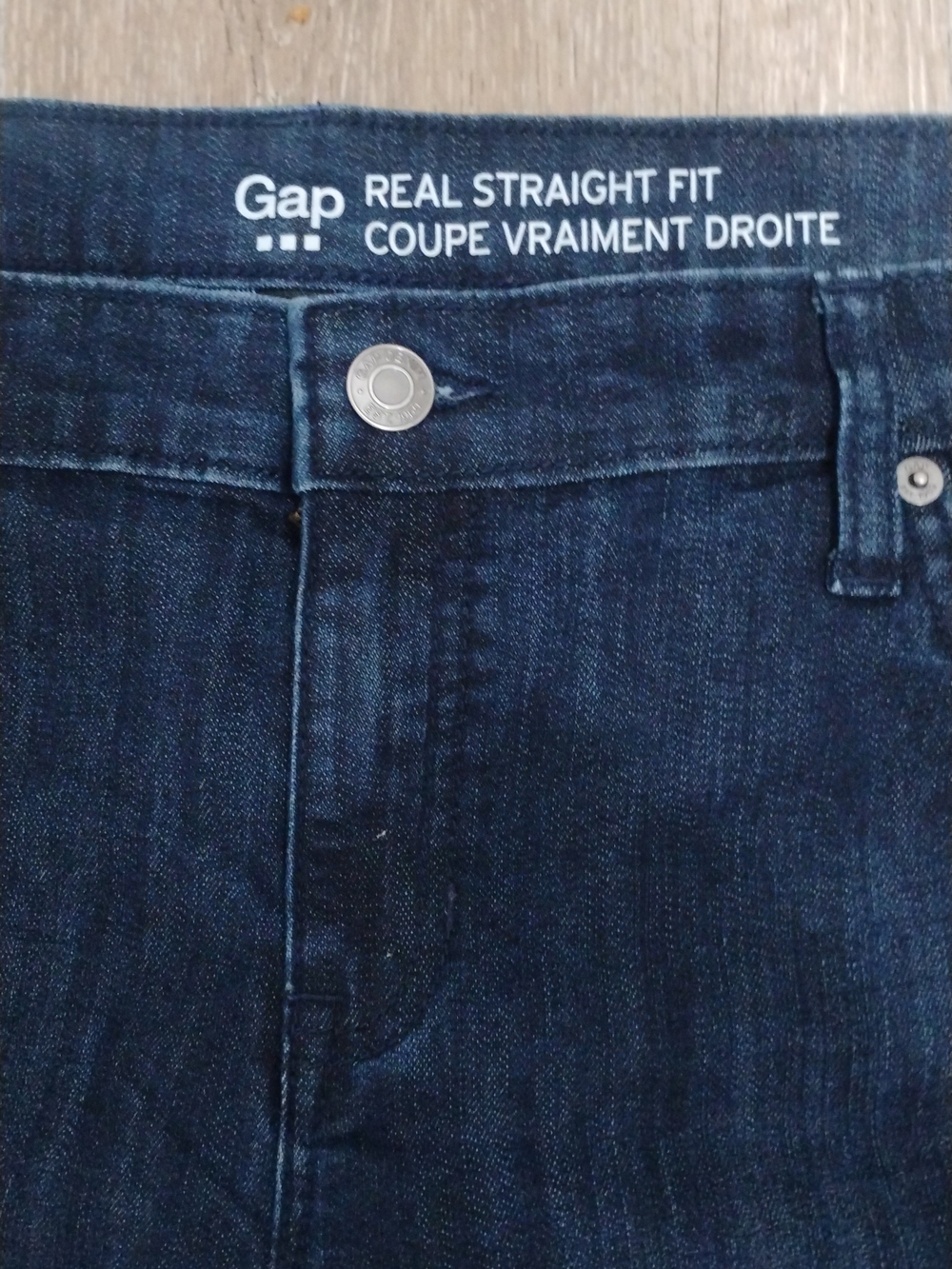 GAP Dark Blue Straight Leg Women's Jeans 14 / 32 - Picture 9 of 9